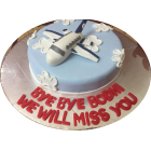 Airplane Fondant  Cake